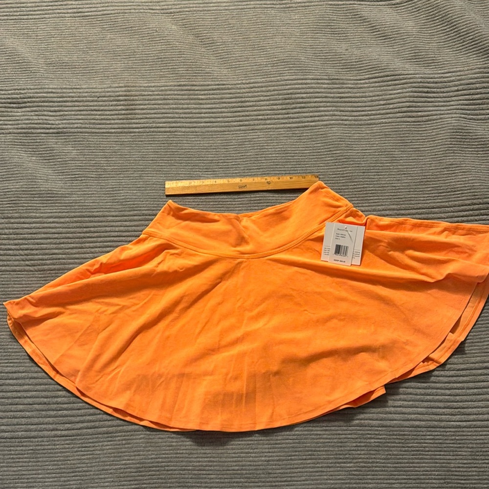 Beyond Yoga Orange Circle Skirt NWT Large
